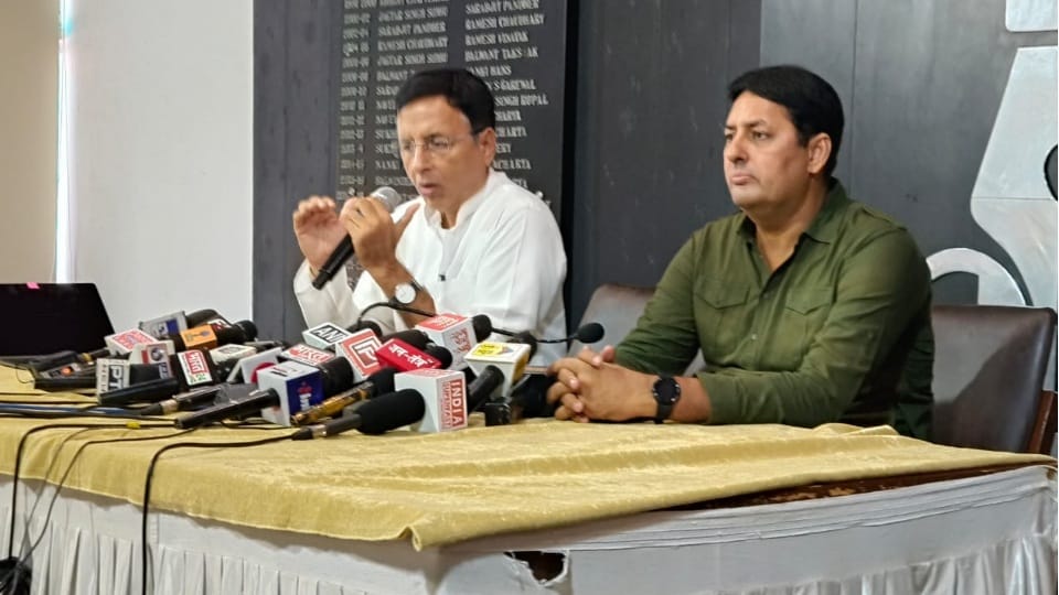 MP Randeep Surjewala allegation on Central govt not purchasing paddy on MSP
