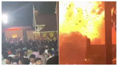 Kerala Fireworks Accident Updates Casualties Kasargod Police News in Hindi