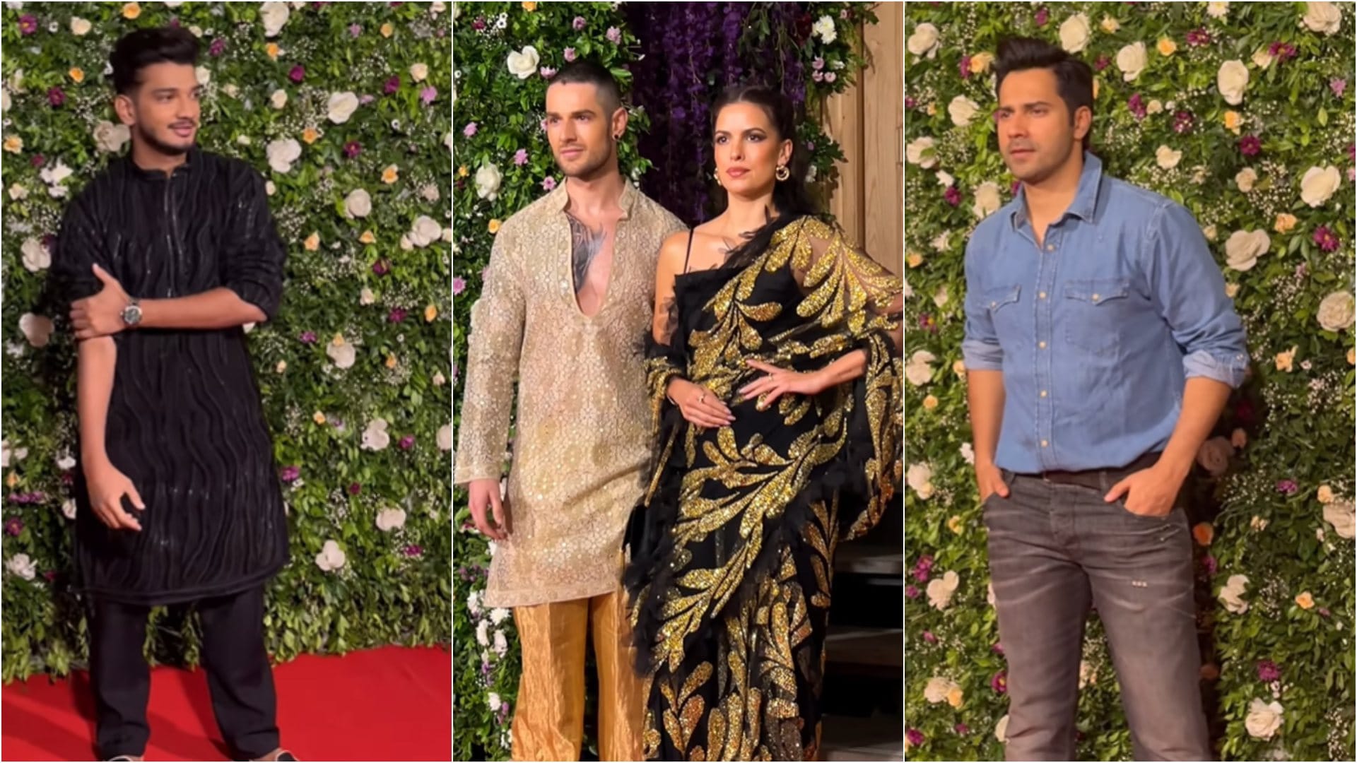 Munawar Faruqui To Natasa Stankovic Varun Dhawan Avneet kaur attends Play DMF and vikir films Diwali party