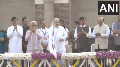 रन फॉर यूनिटी कार्यक्रम को अमित शाह ने दिखाई हरी झंडी