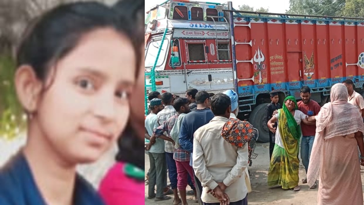 Brother and sister died crushed by truck in bareilly