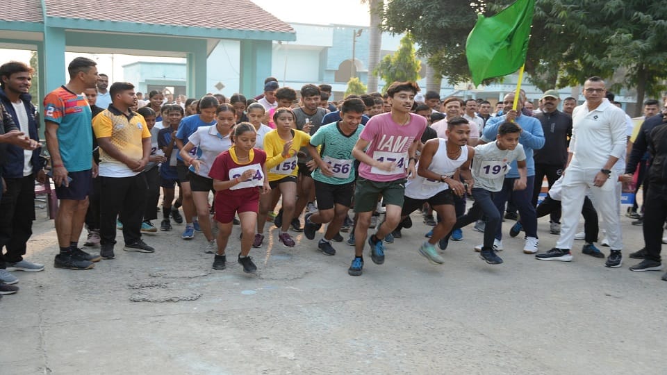 Run for Unity organized on the birth anniversary of Sardar Vallabhbhai Patel in rudrapur