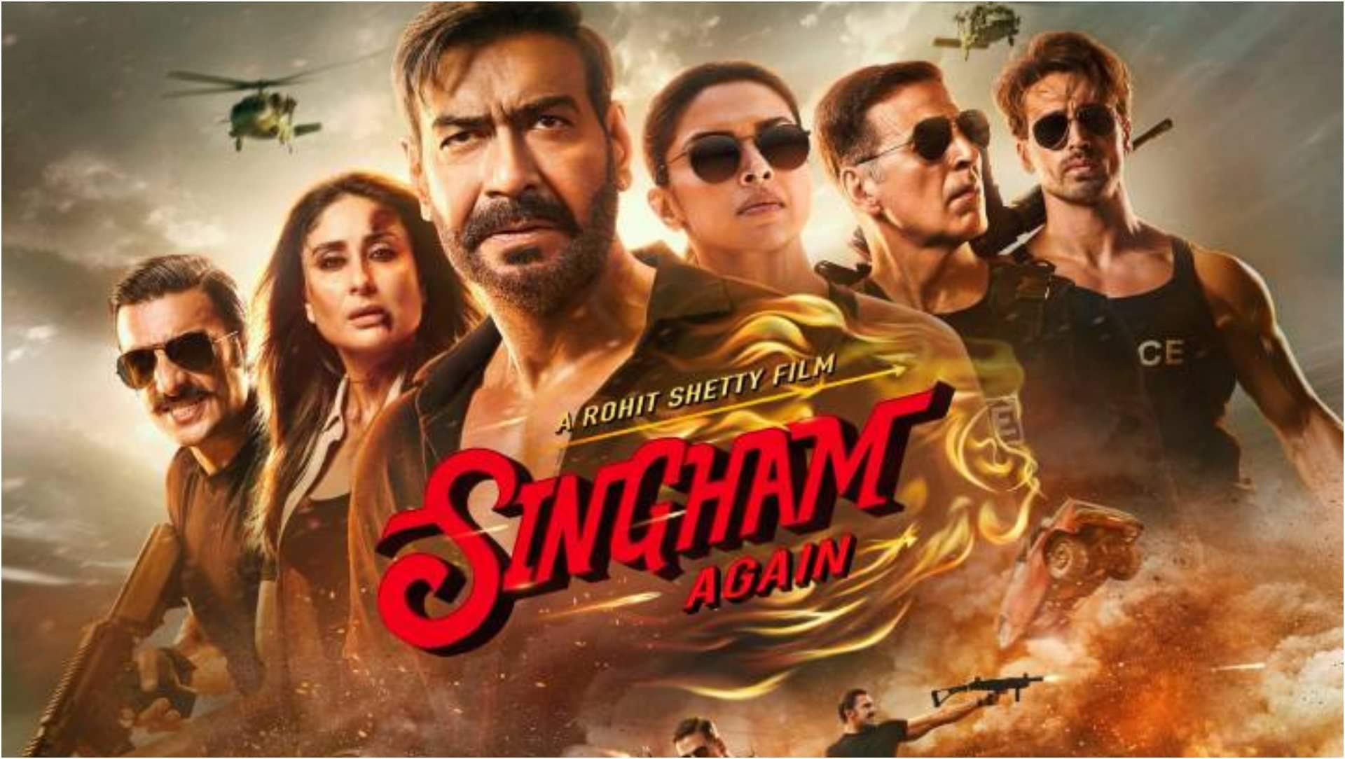 Singham Again Movie Box Office Collection Day 14 Ajay Devgn Rohit Shetty Film Total Earnings