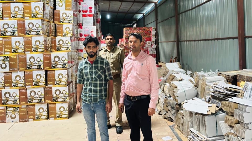 State Tax Department: Raid on three firms in Moradabad, GST theft of two crores caught