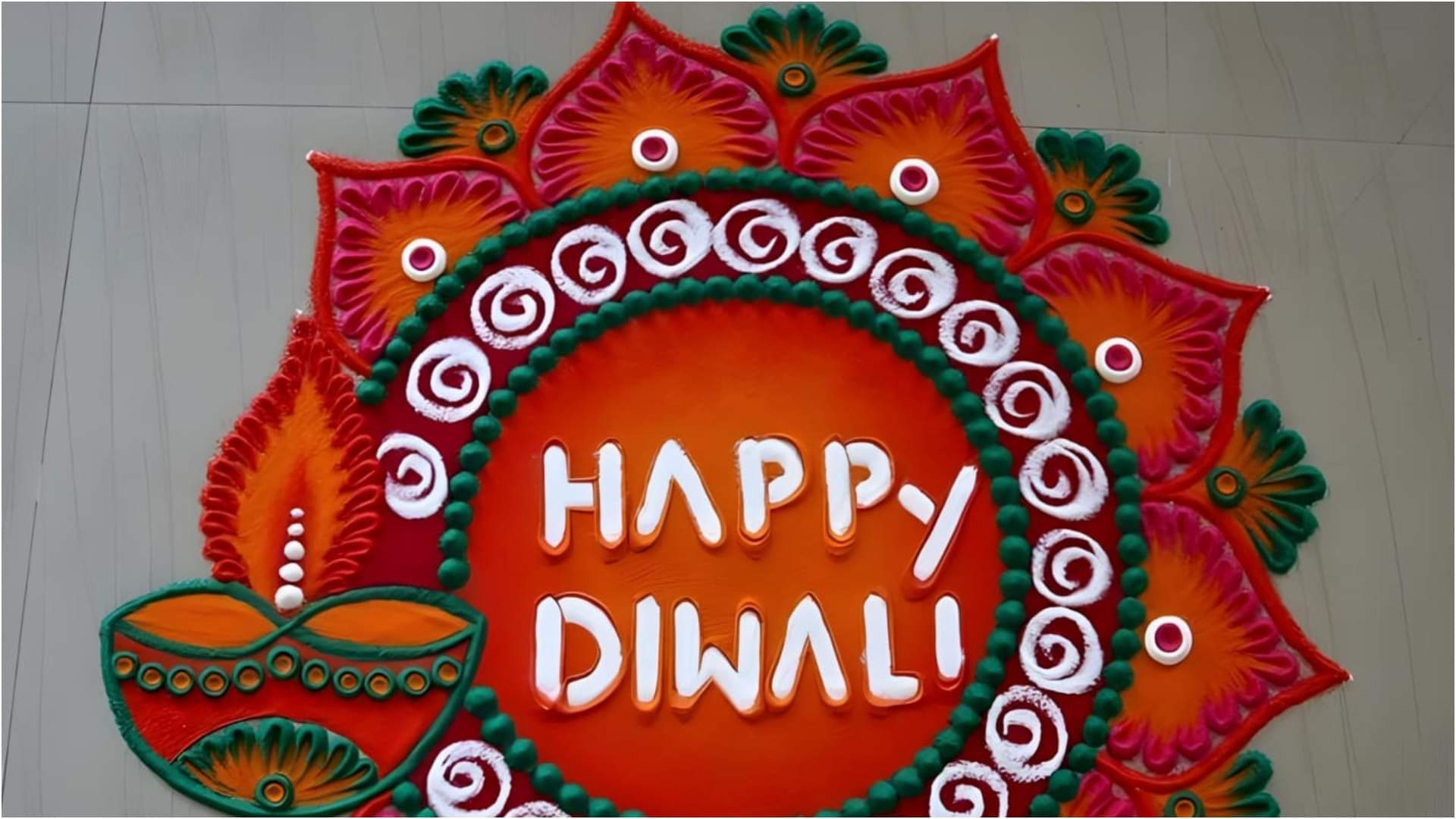 Diwali 2024 Rangoli Design Ideas Easy Diya, Lakshmi Ganesha Rangoli Design Images For Home and Office