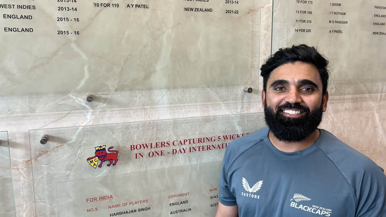 ind vs nz 3rd test ajaz patel speaks on his return in wankhede remembers his last performance know