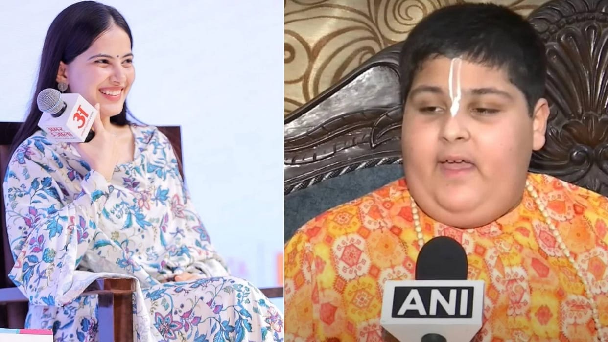 Young preachers jaya kishori and abhinav arora of the new generation and society