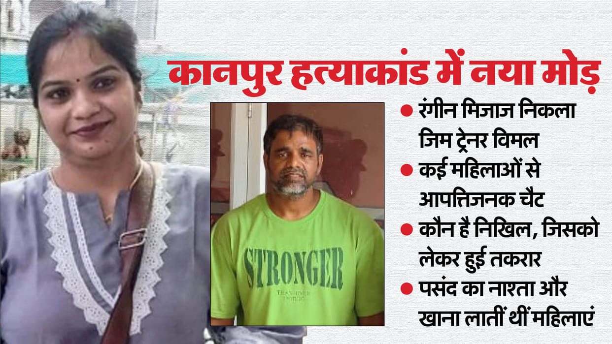 Kanpur Ekta Murder Case Objectionable chats with several women found in three mobile phones of gym trainer