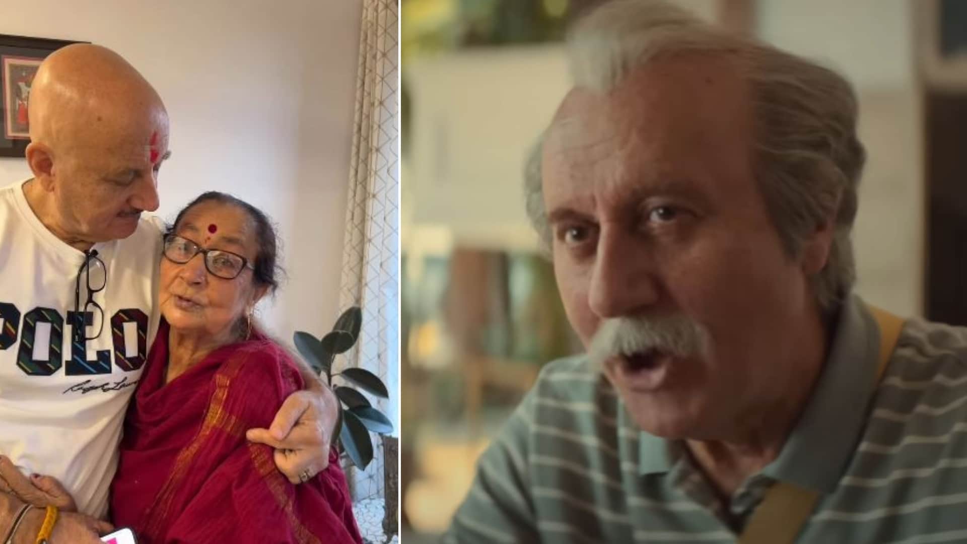 Vijay 69 is a Tribute to My Mother Dulari says Anupam Kher on his social media emotional post