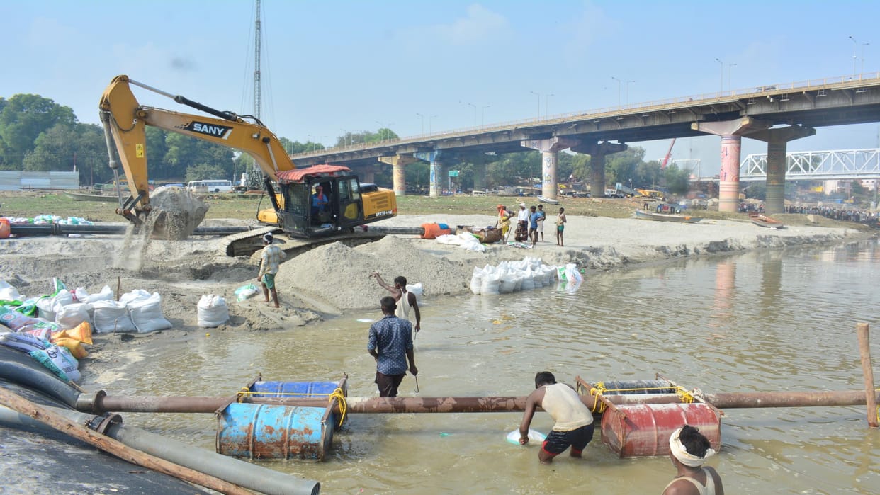 Temporary works worth Rs 1723 crore will be done in the fair area, which is 26 percent of total budget