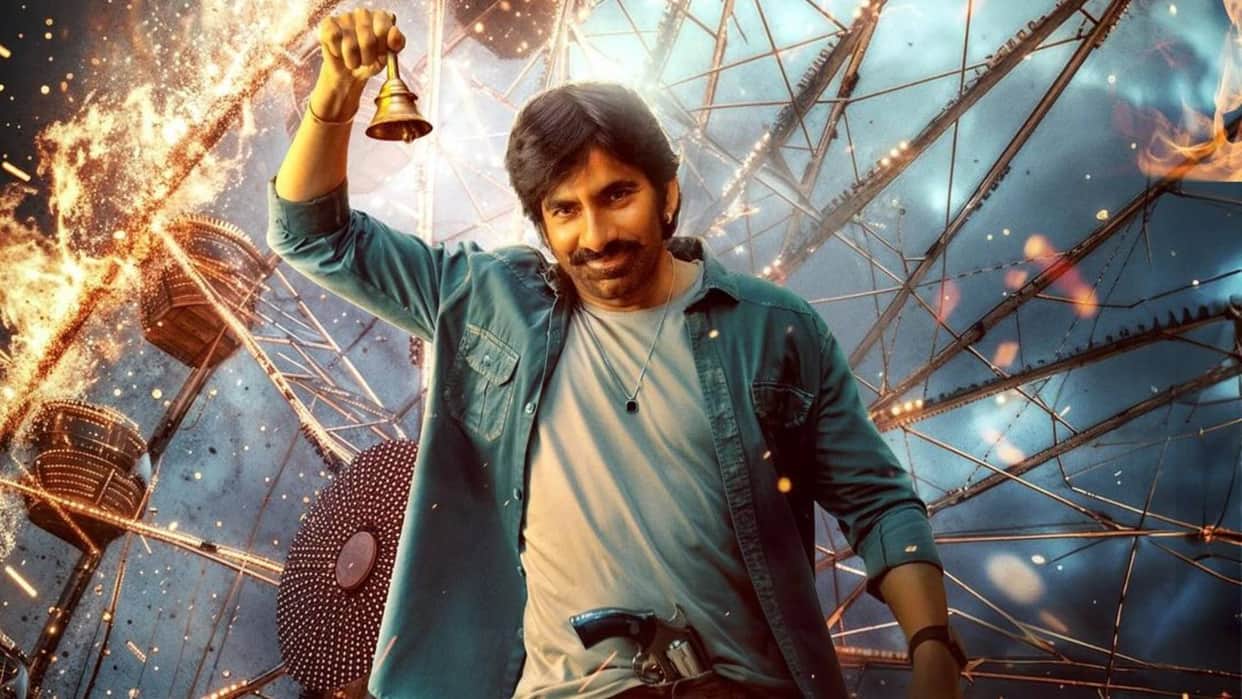 ravi teja RT 75 titled mass jathara new poster out film to release on 9th may 2025