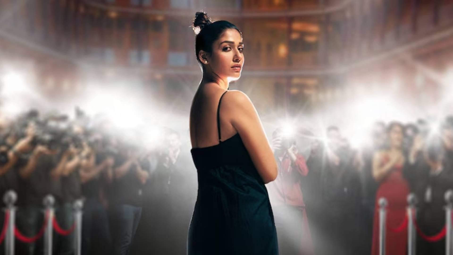 Fan bought cake cut for Nayanthara at airport seen with husband and children in Viral viral