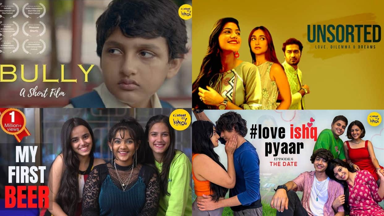 OTT to TV watch famous web series on television bully unsorted pinki ki shaadi love ishq pyaar my first beer