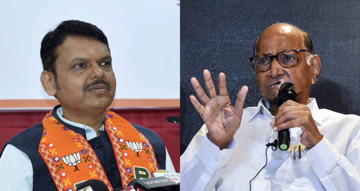 BJP local body polls strategies Shirdi meet Sharad Pawar discusses Beed Parbhani situation with CM Fadnavis