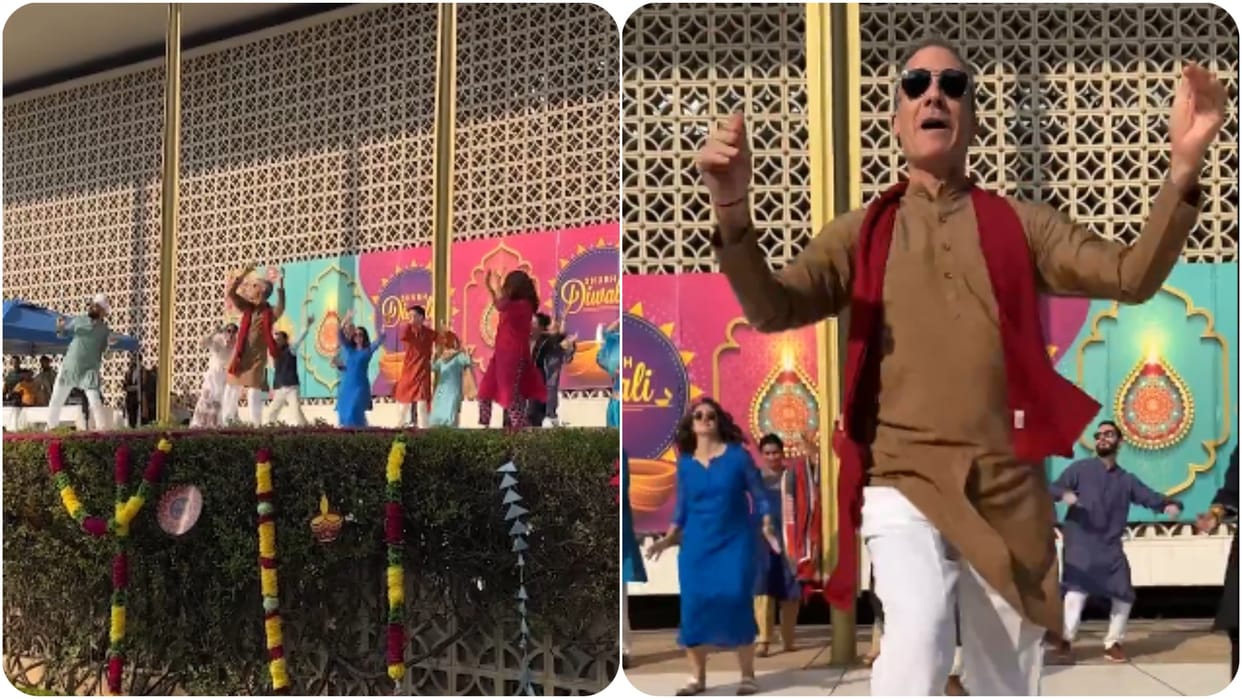 Diwali 2024 Celebration in America: US Ambassador Eric Garcetti dances to the tune of popular Hindi song