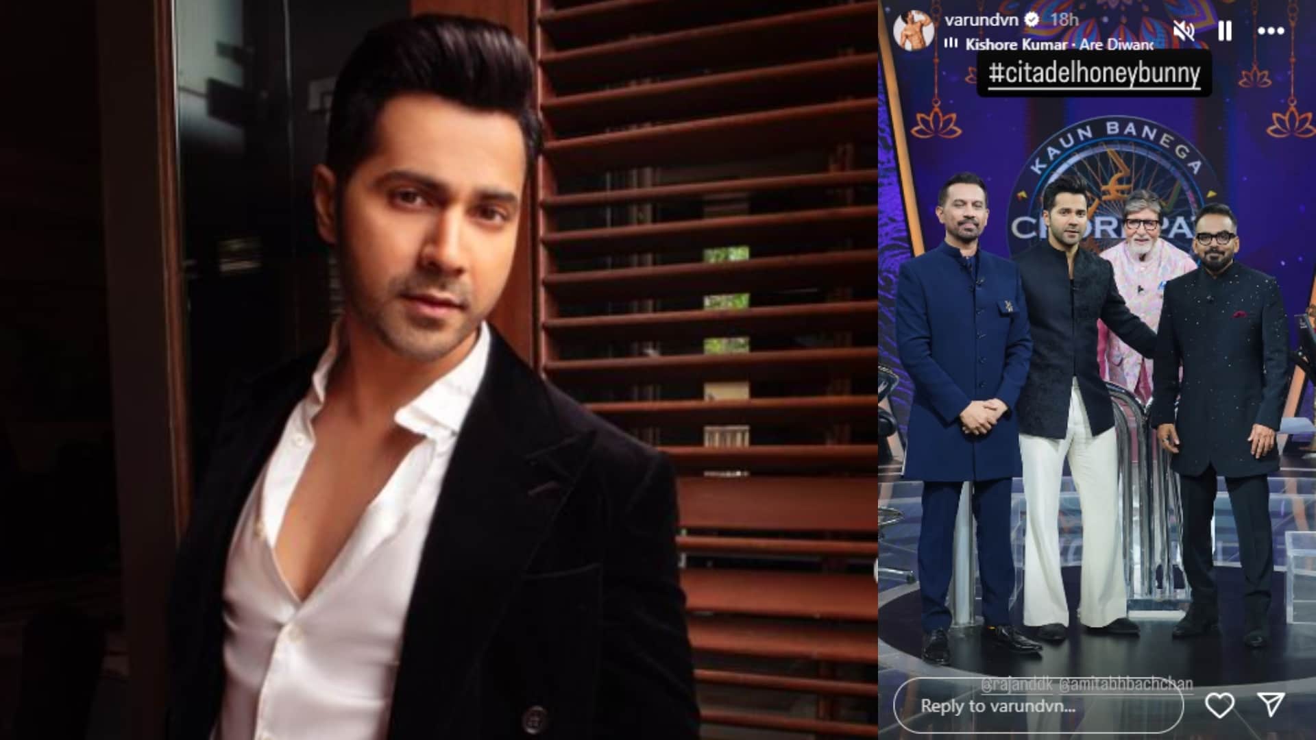Citadel Honey Bunny star Varun Dhawan shared a funny incident about Amitabh Bachchan