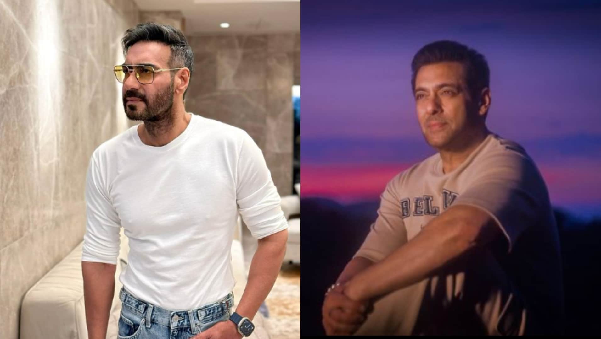 Ajay Devgn and Salman Khan seen together in films Singham Again Ready London Dreams Hum Dil De Chuke Sanam