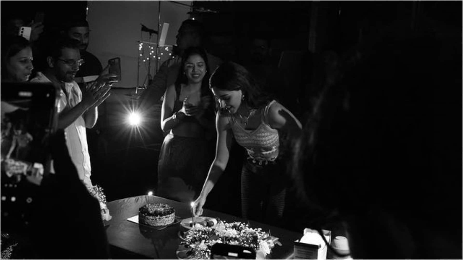 Ananya Panday shares her birthday celebration photos with family and friends says thank you for all