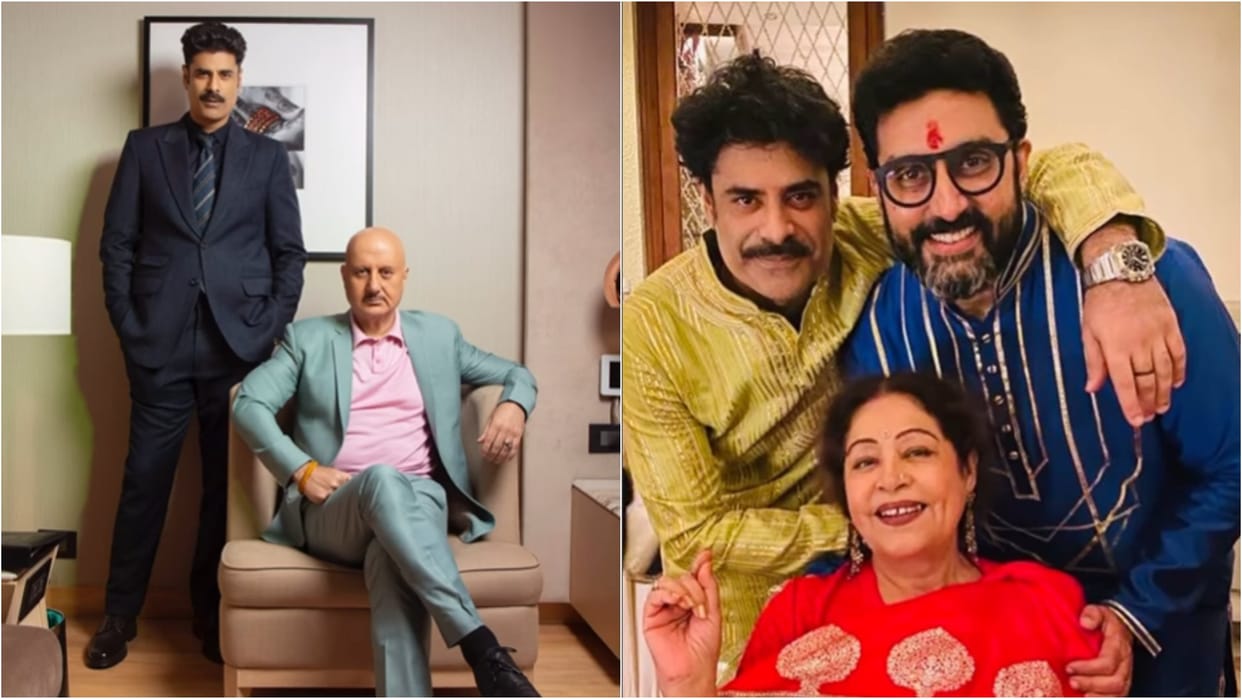 Anupam Kher Shares video on sikandar kher Birthday with lovely Note says May God give you all happiness