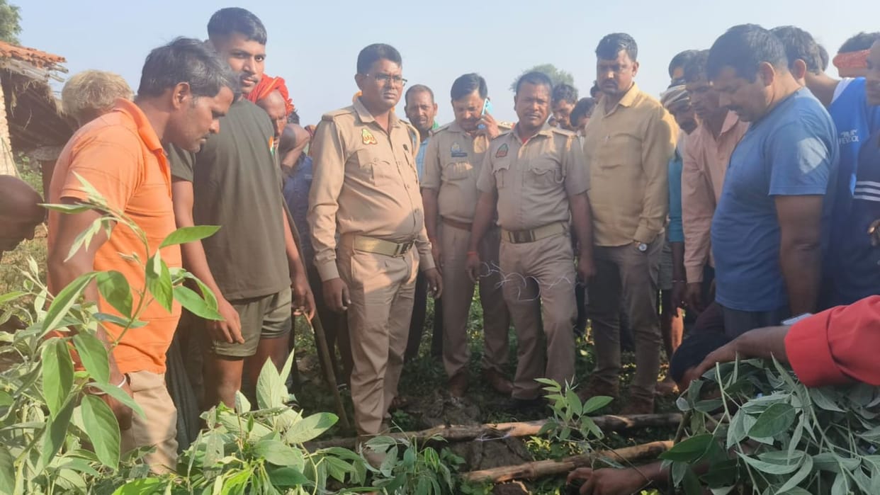 Six feet crocodile entered residential settlement of Ghorawal