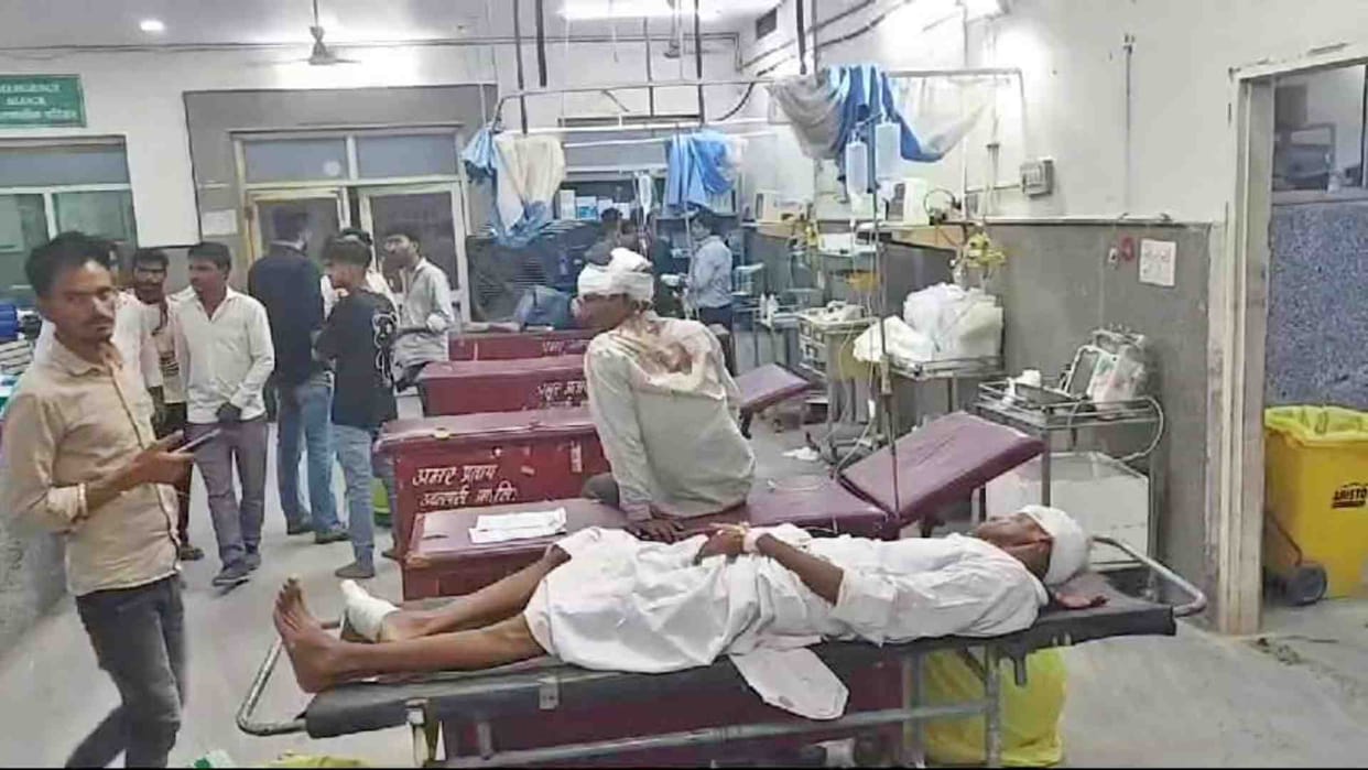 Bikaner News: More than 12 injured as bus overturns on Indira Gandhi Canal