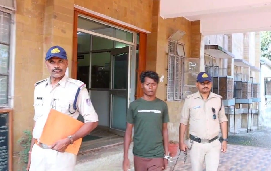 MP News: Vicious prisoner caught within 24 hours escaped after breaking the Katni police cordon case of murder