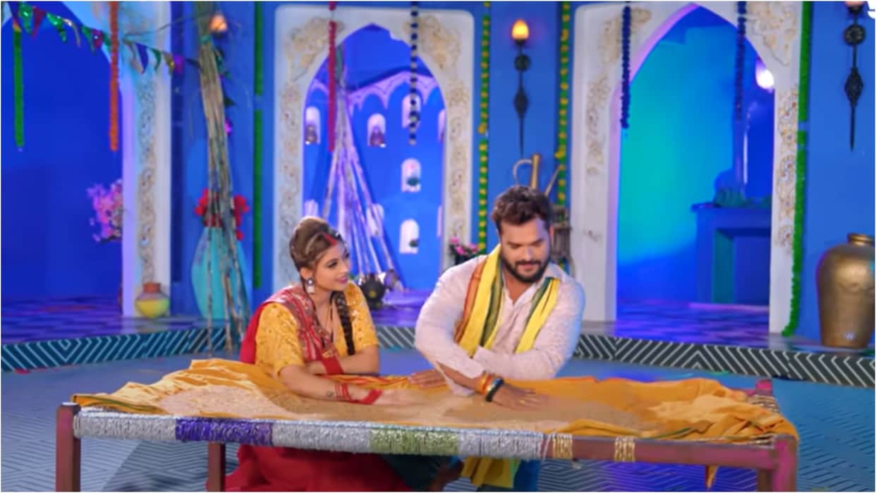 Khesari Lal Yadav New Bhojpuri Chhath Puja Geet Bihari Piya Release On Diwali 2024 Komal Singh