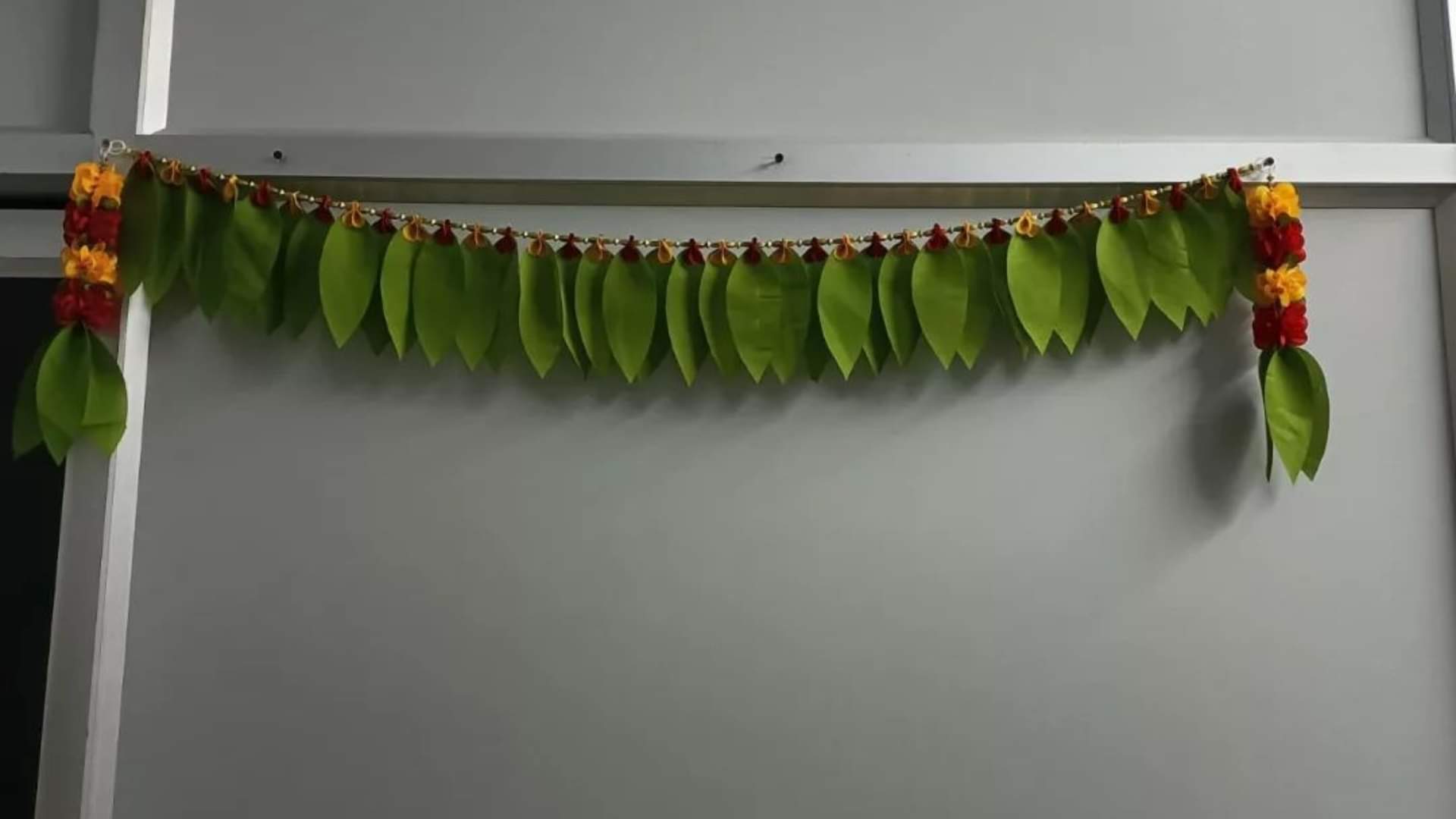 diwali 2024 how to make Mango Leaf Toran For Diwali image