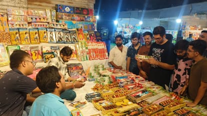 Diwali 2024 Demand for eco-friendly firecrackers price increased by 25% Shops set up 30 places in city