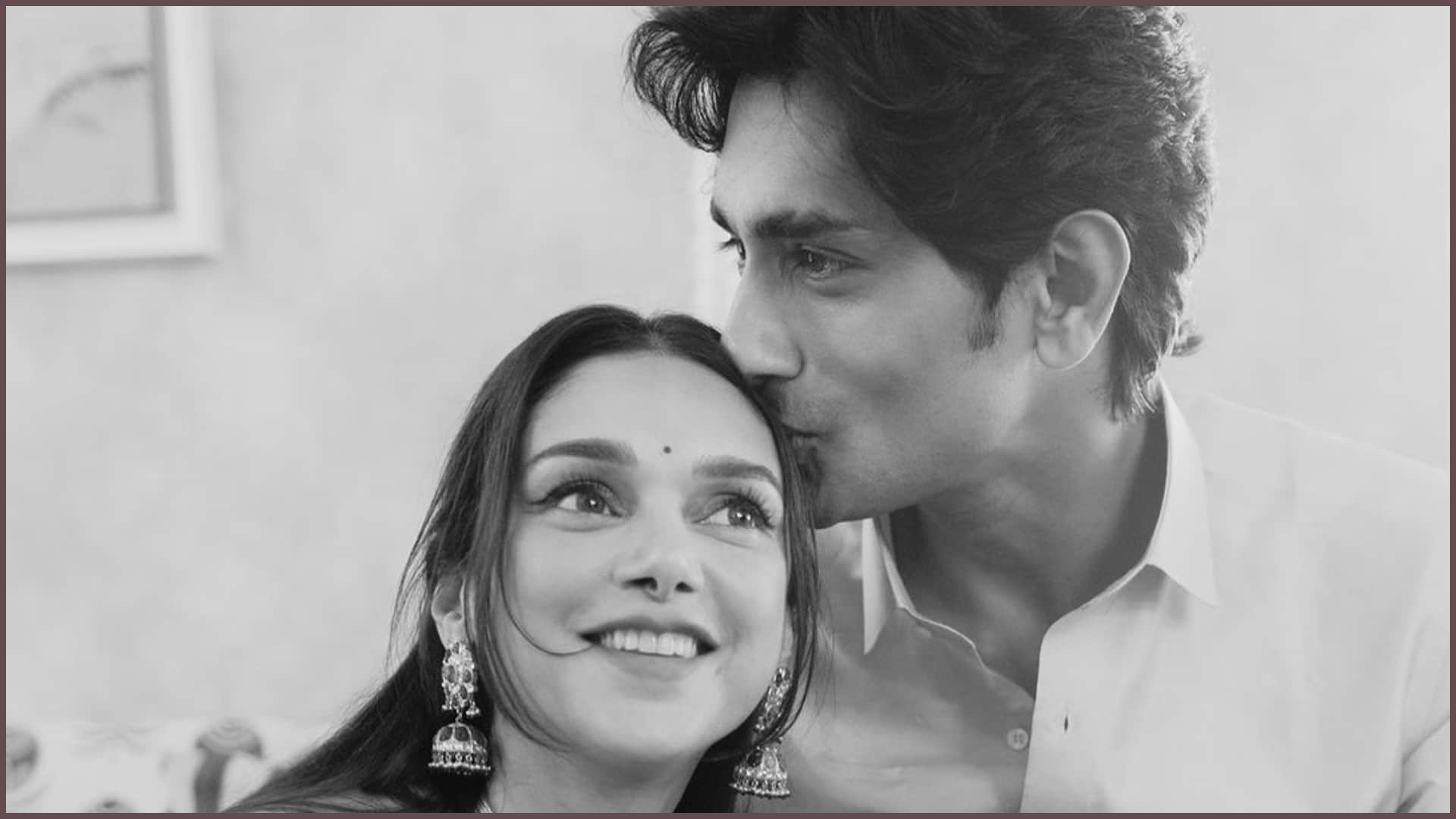 Aditi Rao Hydari with husband Siddharth shared wedding ceremony photos featuring Kamal Haasan and Mani Ratnam