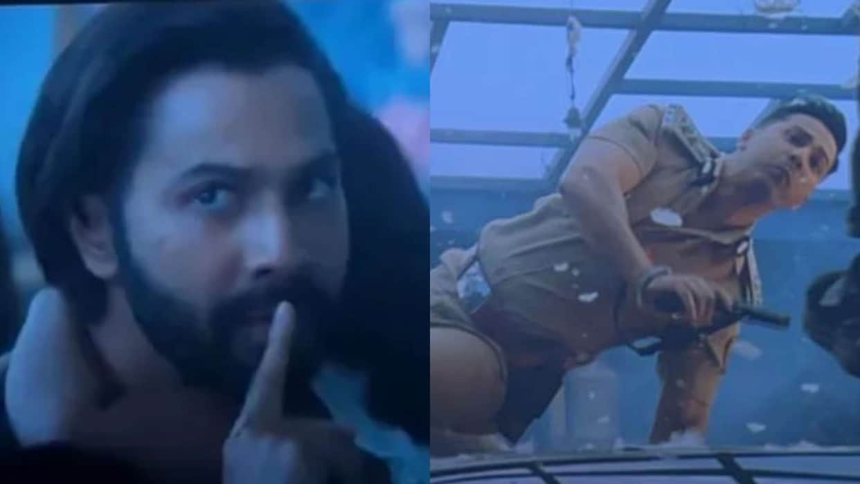 Baby John Teaser Leak varun dhawan jacky shroff produced by atlee with singham again bhool bhulaiyaa 3