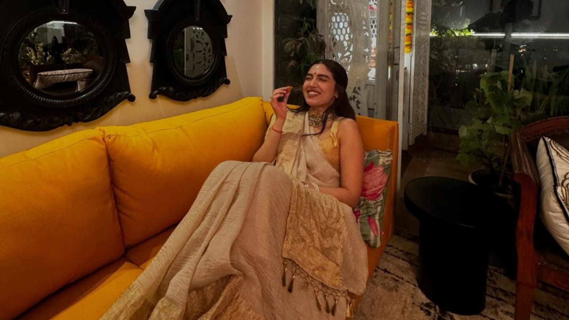 Bhumi Pednekar celebrated Diwali 2024 with family and children wished fans by sharing Festival pictures