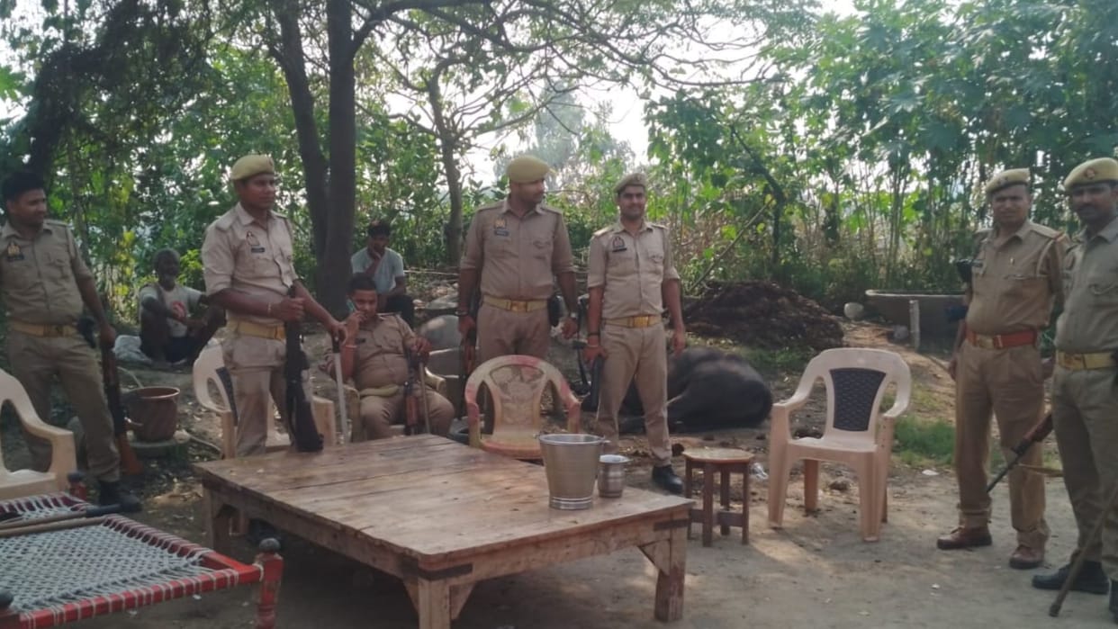after independence paved road not built Dispute over going Chhath people fighte Police force arrived