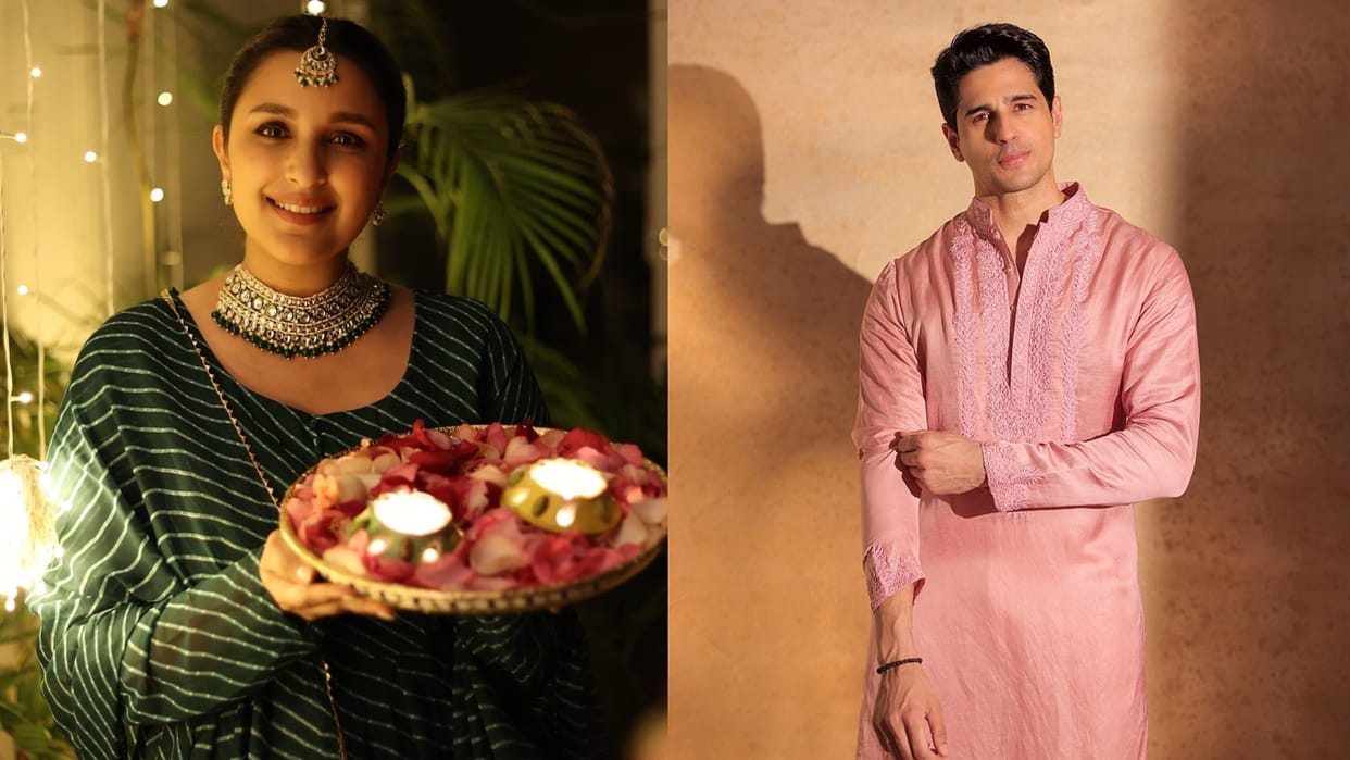 Diwali 2024 trendy outfit for diwali puja for man and woman
