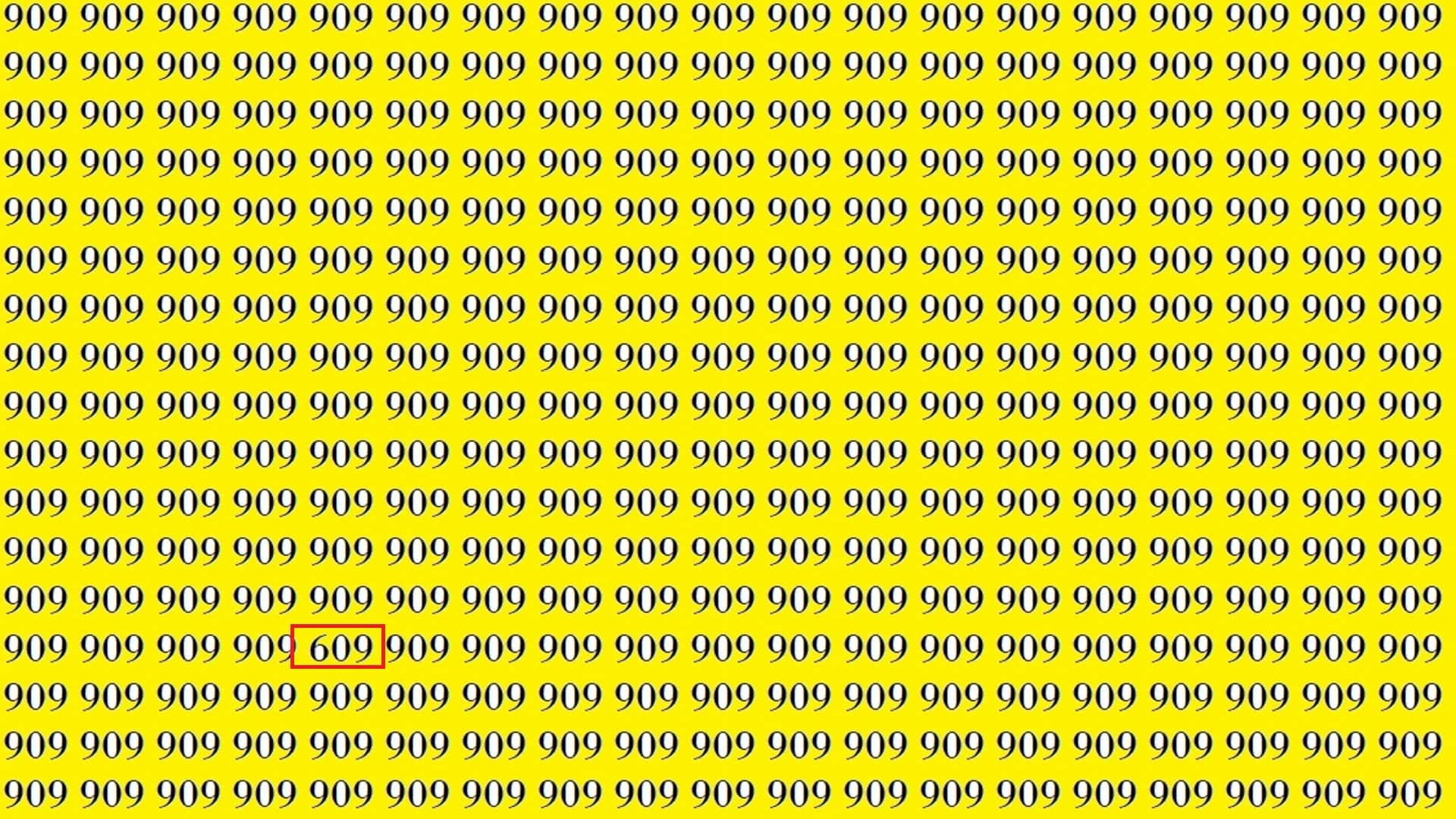 Viral Optical Illusion Photo: Find Out Hidden 609 from Picture in 13 Seconds Illusion to Test Your Brain IQ