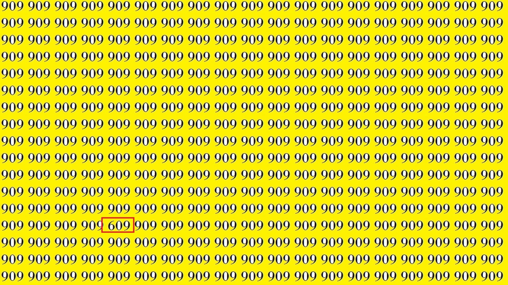 Viral Optical Illusion Photo: Find Out Hidden 609 from Picture in 13 Seconds Illusion to Test Your Brain IQ