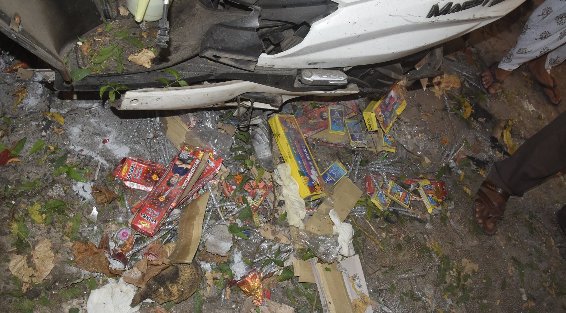 kanpur blast ACP scans over 300 CCTV footage reprimands shops for not working