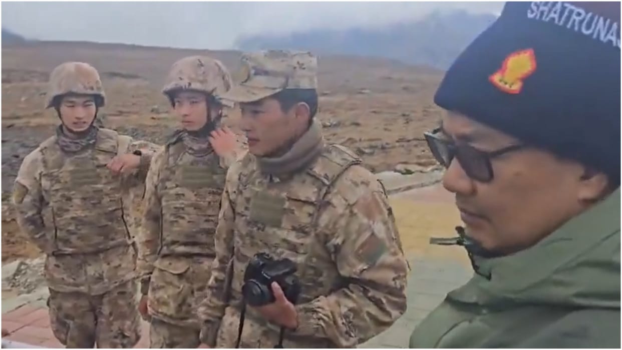 Union Minister Kiren Rijiju met Chinese soldiers on LAC, asked questions, video surfaced