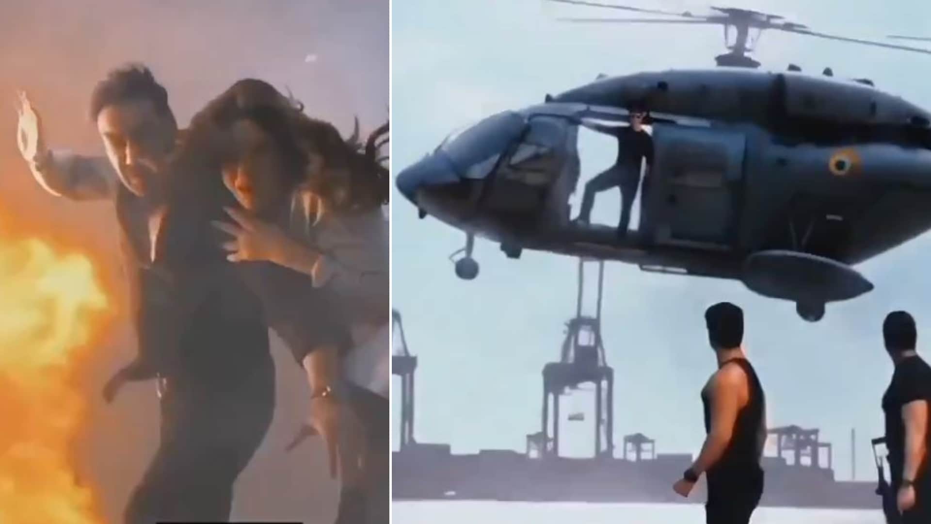 Singham Again Akshay Kumar entry on helicopter to help bajirao singham ajay devgn fans reaction Perfect Cameo