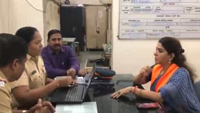 Shiv Sena leader Shaina NC register a complaint against Shiv Sena UBT MP Arvind Sawant