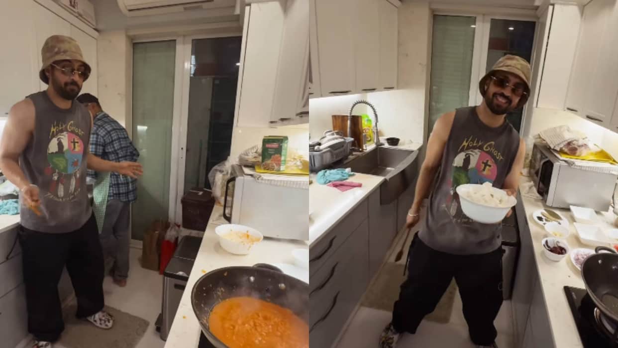 Diljit Dosanjh also celebrated Diwali he wished his fans in his hilarious style and cooked Kadai Paneer