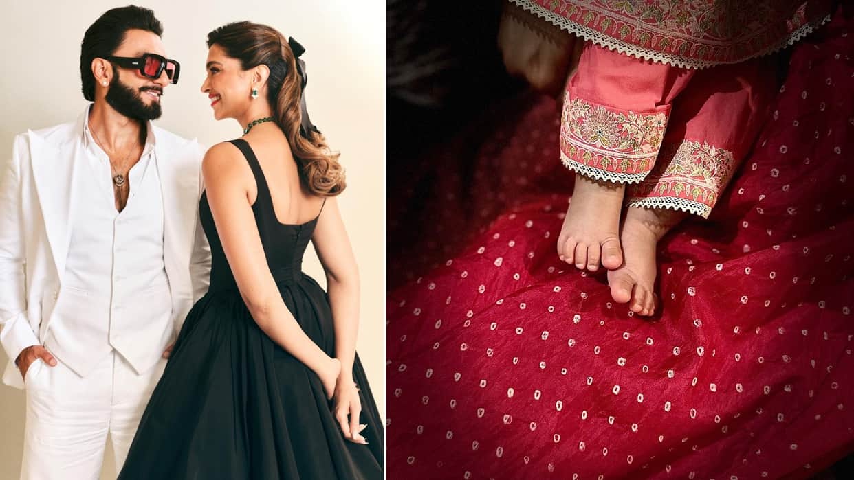 Deepika Padukone was seen first time after becoming mother carrying her daughter Dua at Kalina Airport