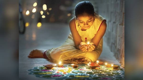 Diwali is day to adorn in the light of lamps... earthen amps symbolize beauty and peace of inner world