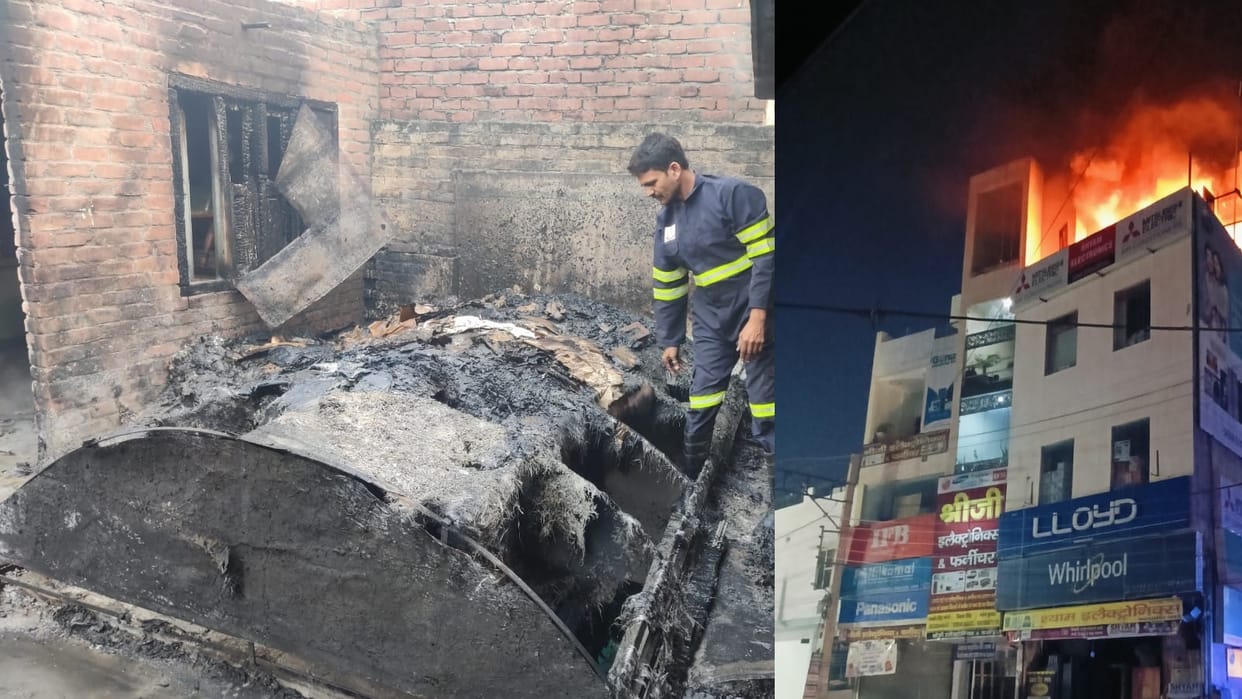 Several incidents of arson on Diwali in Haryana, many traders and home owners faced financial shock