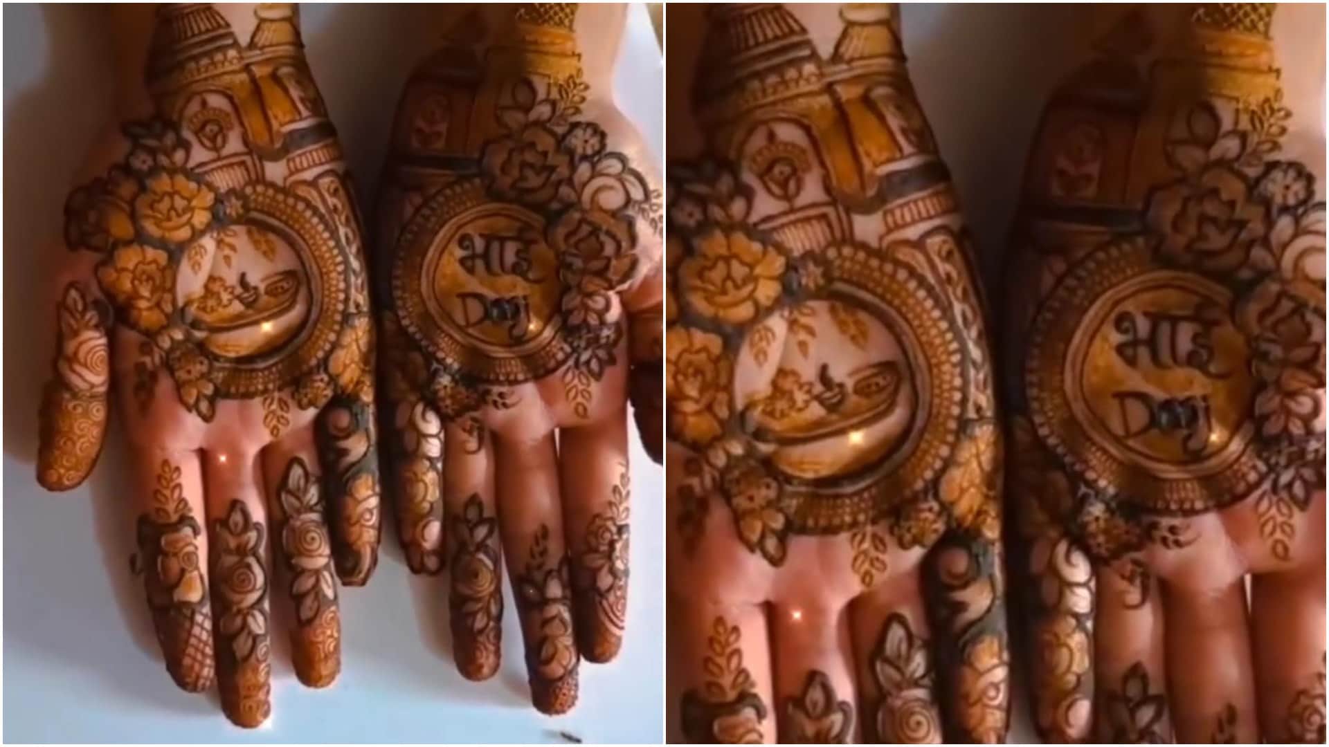 Bhai Dooj 2025 Mehndi Design Ideas for Sisters Images Latest Mehndi Ke Design Simple Photo