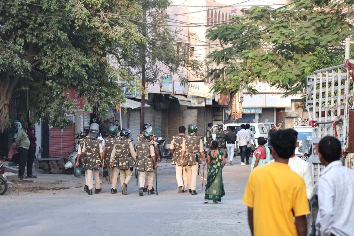 Indore: Four accused of stone pelting in Ravidaspura are in police custody, had stopped the teenager from burs