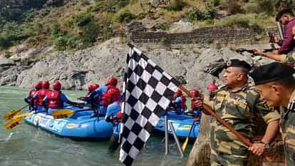 All Women Ganga River Campaign of BSF Mahila Wing and Namami Gange launched from Devprayag Sangam Uttarakhand