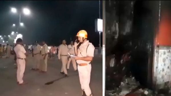many children died when their house caught fire while bursting crackers in Howrah West Bengal