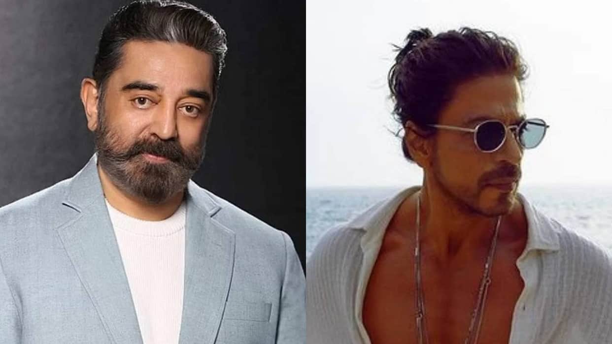 Kamal Haasan shared a note for Shahrukh Khan On His Birthday says May you continue to light up screens