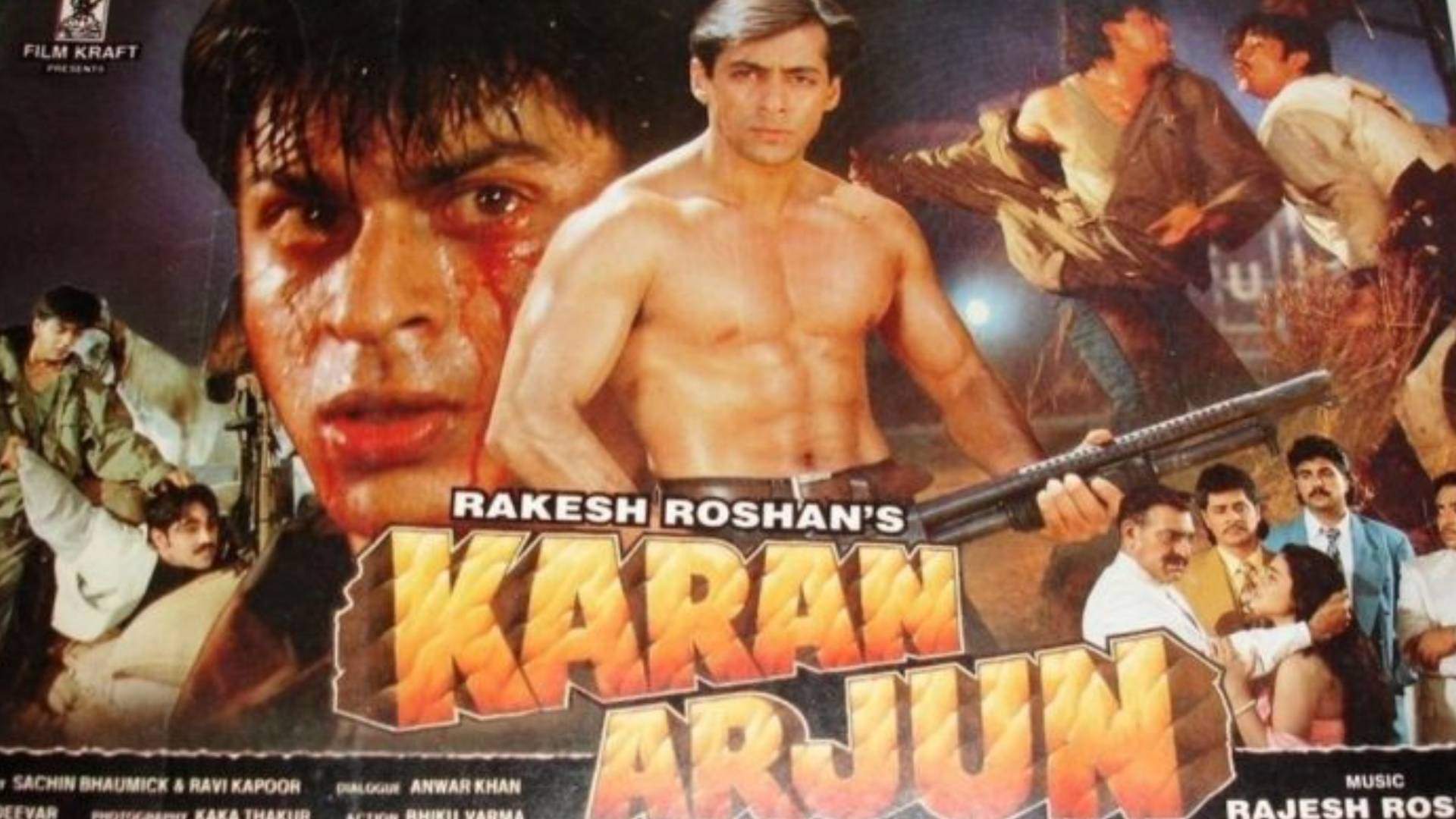 Karan Arjun Aasif Sheikh replaced gulshan Grover in shah rukh khan salman khan film what a joke dialogue story